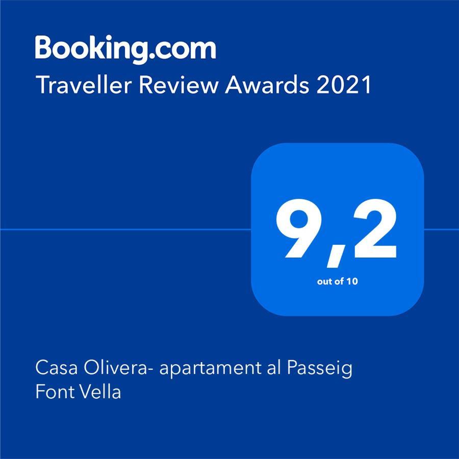Casa Olivera- Al Passeig Font Vella